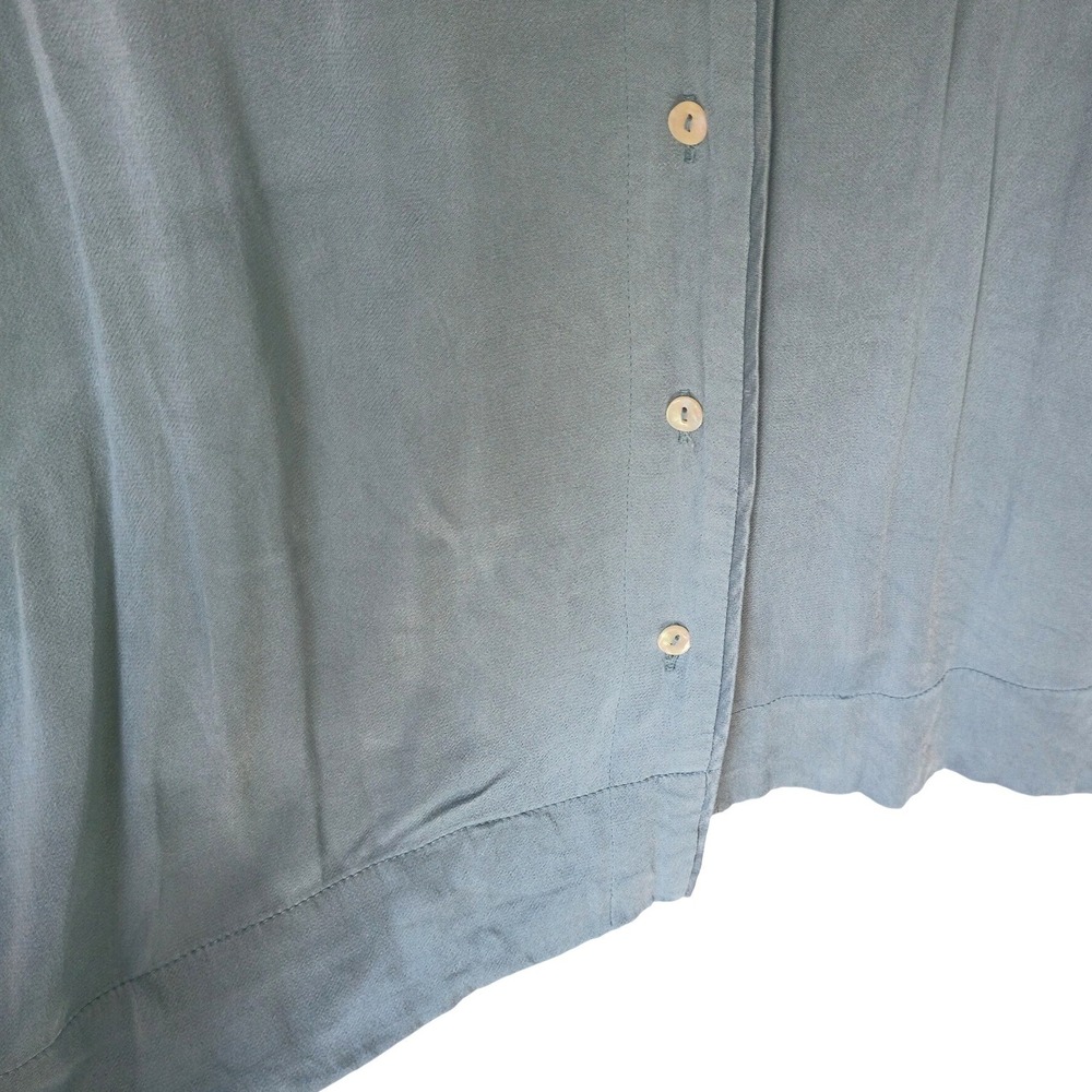 Abercrombie & Fitch Oversized Tunic‎ Shirt Womens XS Blue Button Front - Picture 7 of 12
